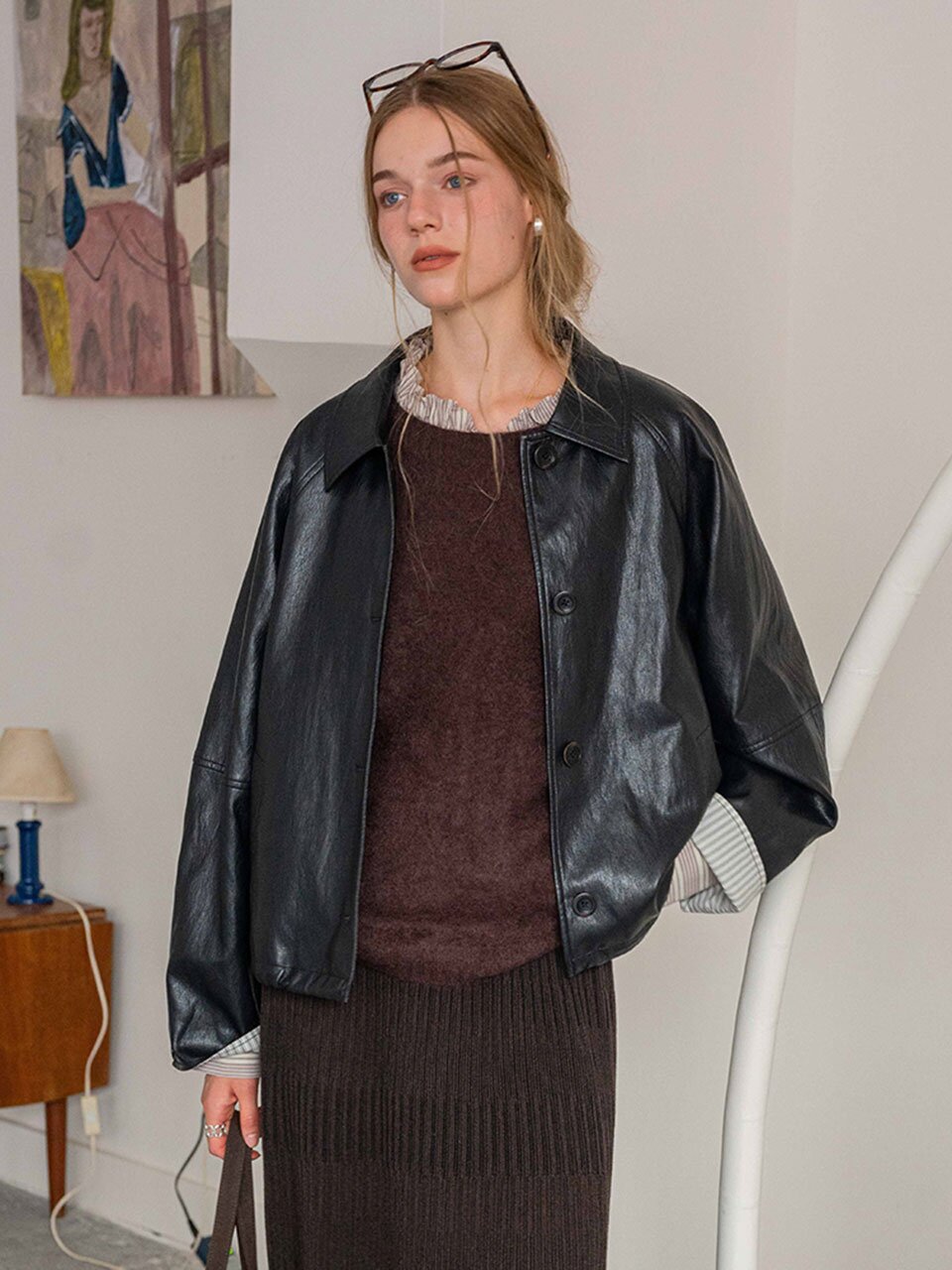 DA_Check lined jacket_2color
