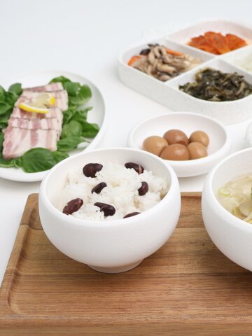 아이다 노르딕 공기 밥 그릇 2colors