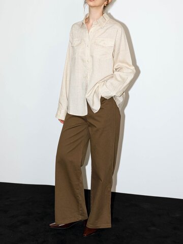 WD_Relaxed straight pants