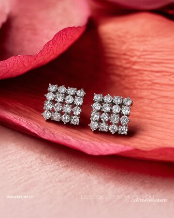 [컨젠] Lumière Mosaic Earrings 루미에르 모자이크 이어링