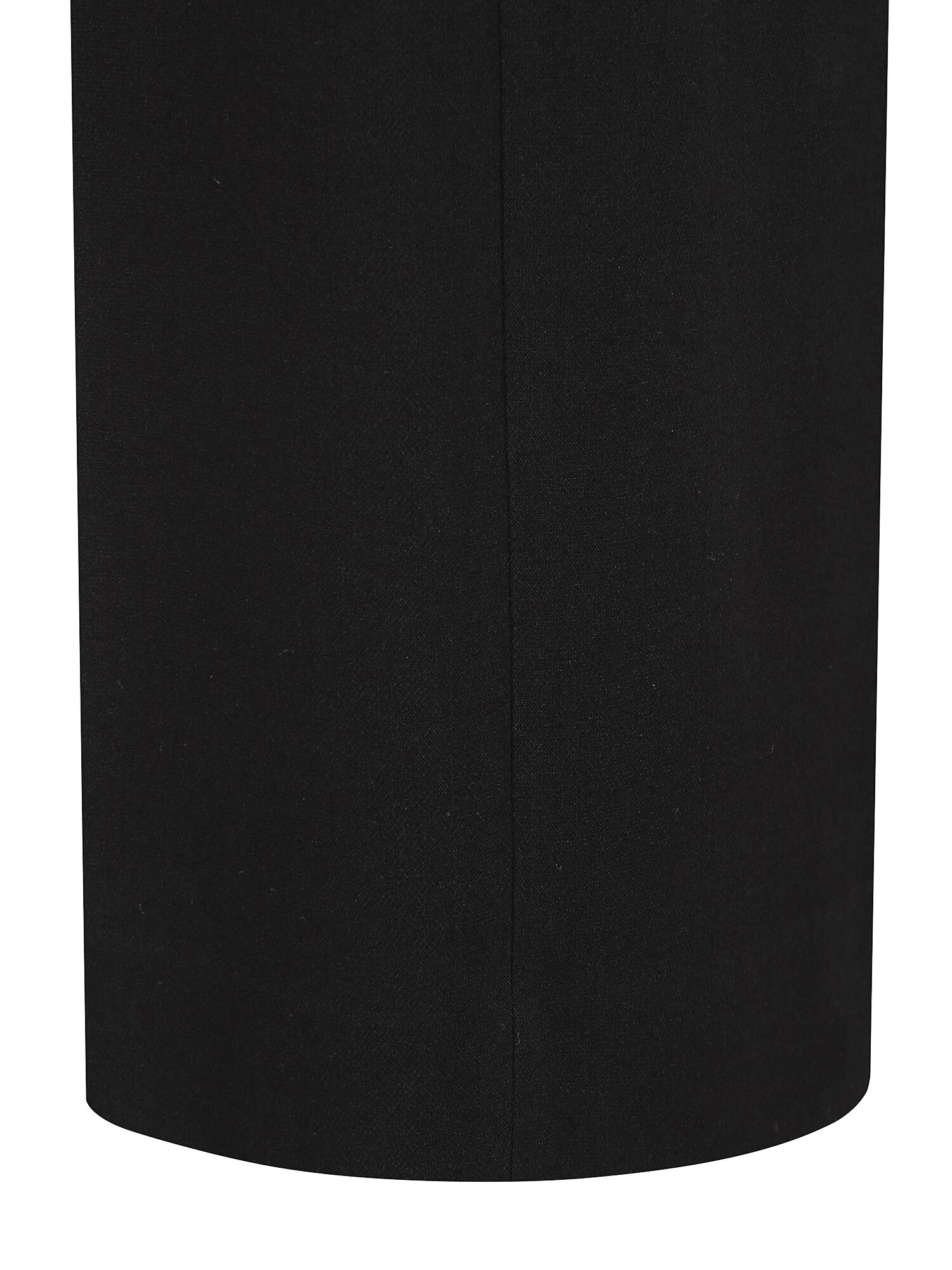 에센셜 백 밴딩 일자핏 팬츠 (BLACK)