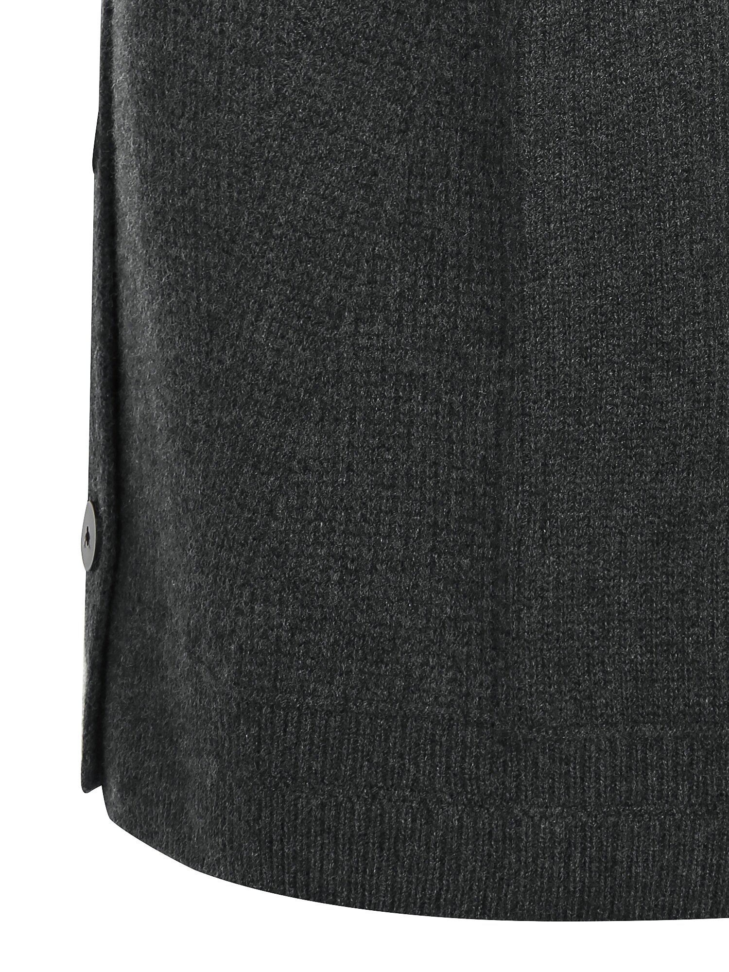 울 홀가먼트 하이넥 니트 베스트 (DARK GREY)