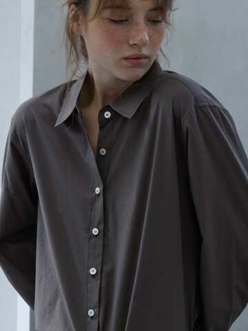 Classic Cotton Shirt Mocha