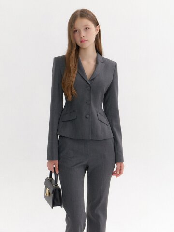 Signature Tailored Jacket / Gray(3color)