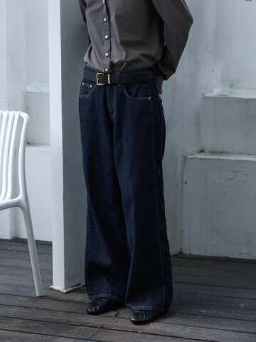 Indigo Wide Denim Indigo