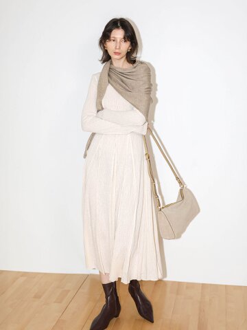 WD_Pleated knit dress_3color
