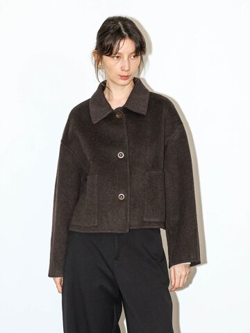 WD_Classic collar short jacket