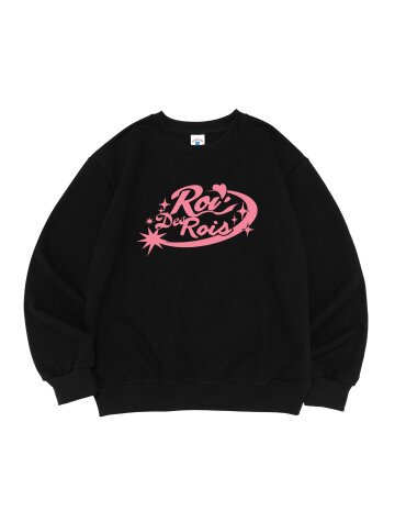 [기모/NO기모] 스타더스트 로아 그래픽 맨투맨 (블랙)