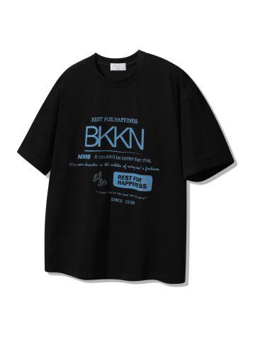 [MEN] 바켄 시그니처 로고 반팔티셔츠 BK3957 (3COLOR)