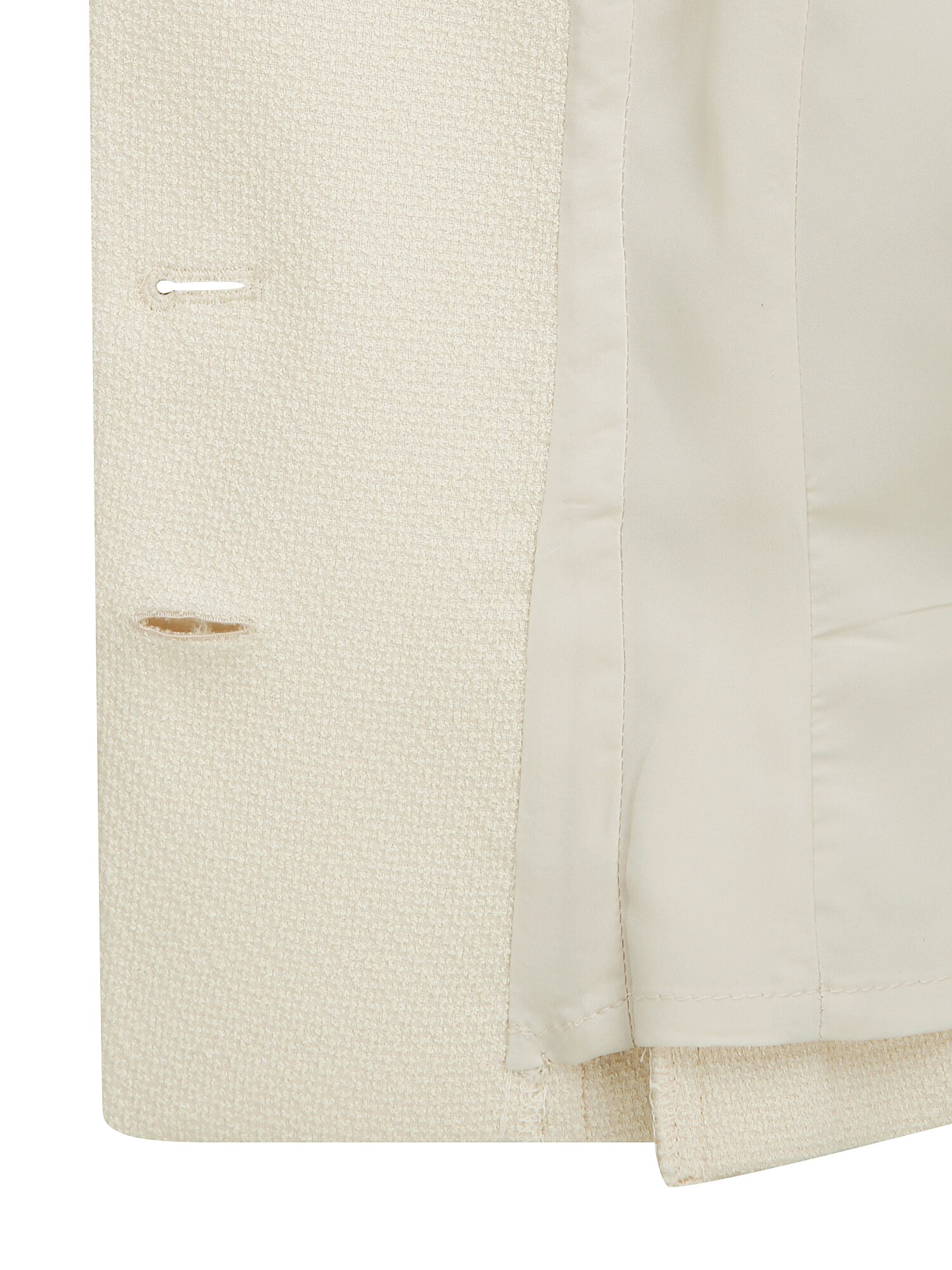 디테쳐블 타이 칼라 크롭 재킷 (LIGHT BEIGE)