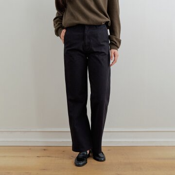 [26FW] Vintage Herringbone Pants_Black