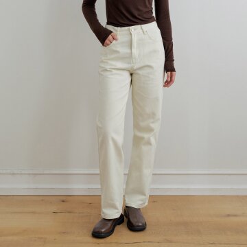 [26FW] Straight-Fit Denim Pants_Cream