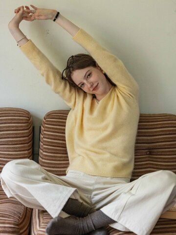 DA_Multicolor long-sleeve knit_5color