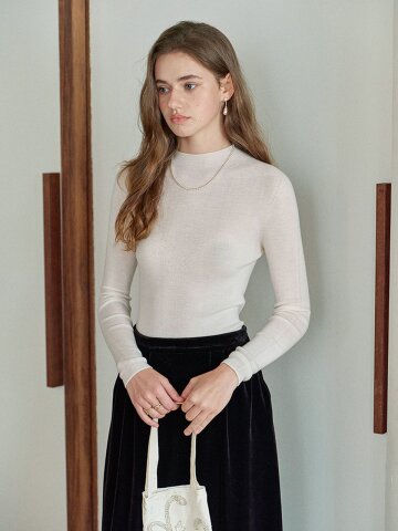 SR_Turtleneck inner layer top_4color