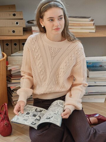 SR_Half-turtleneck knit