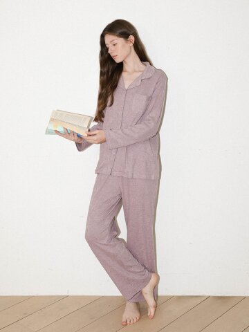 MJ_Ruffle collar pajama set