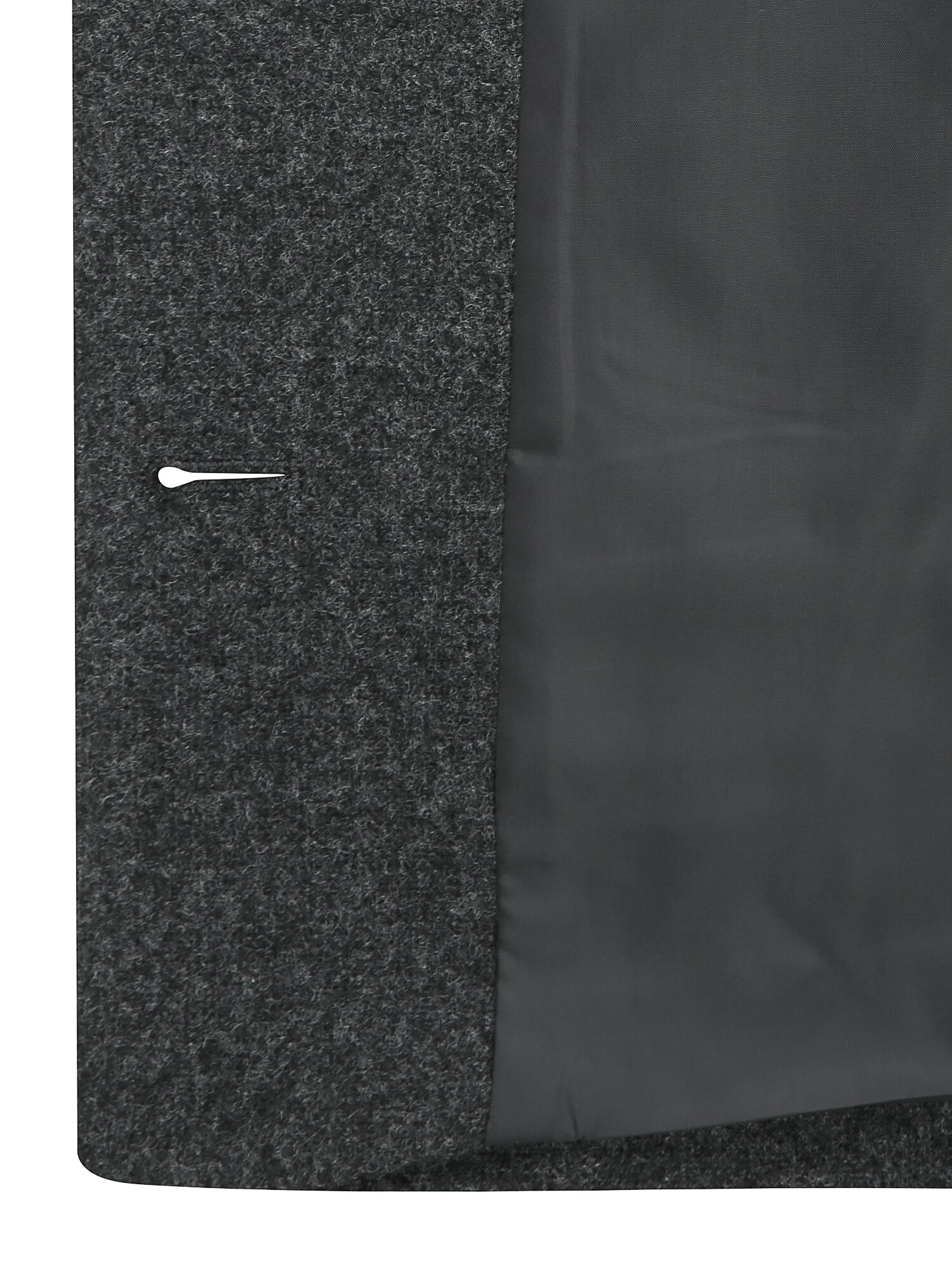 디테쳐블 커프스 라운드넥 재킷 (GREY)