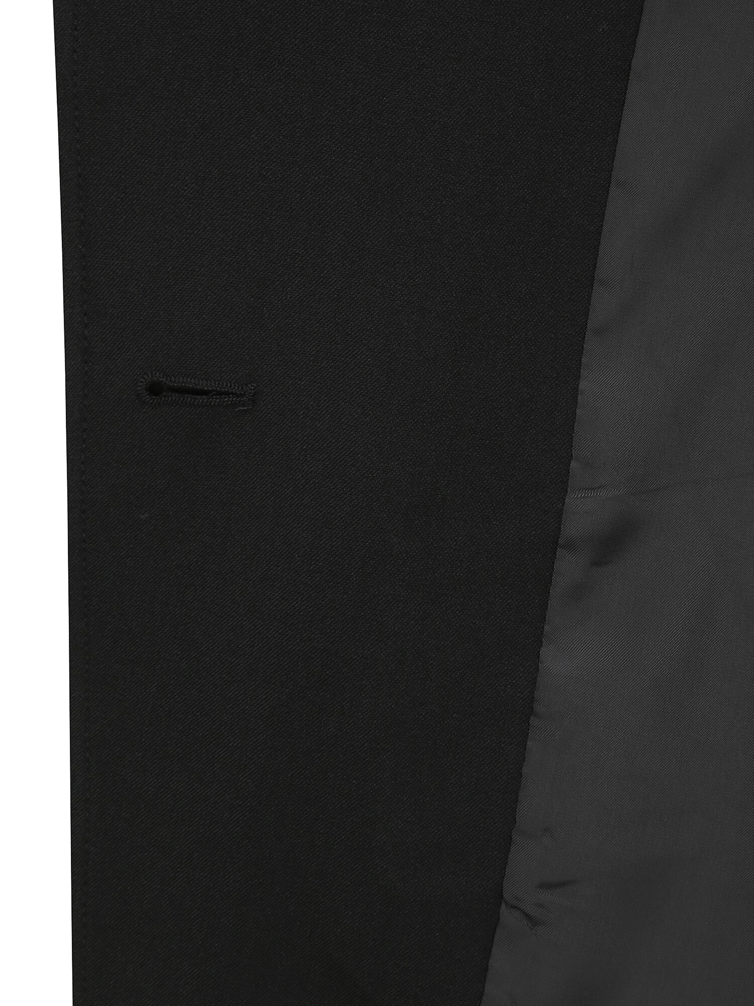 루즈핏 레더 칼라 크롭 재킷 (BLACK)