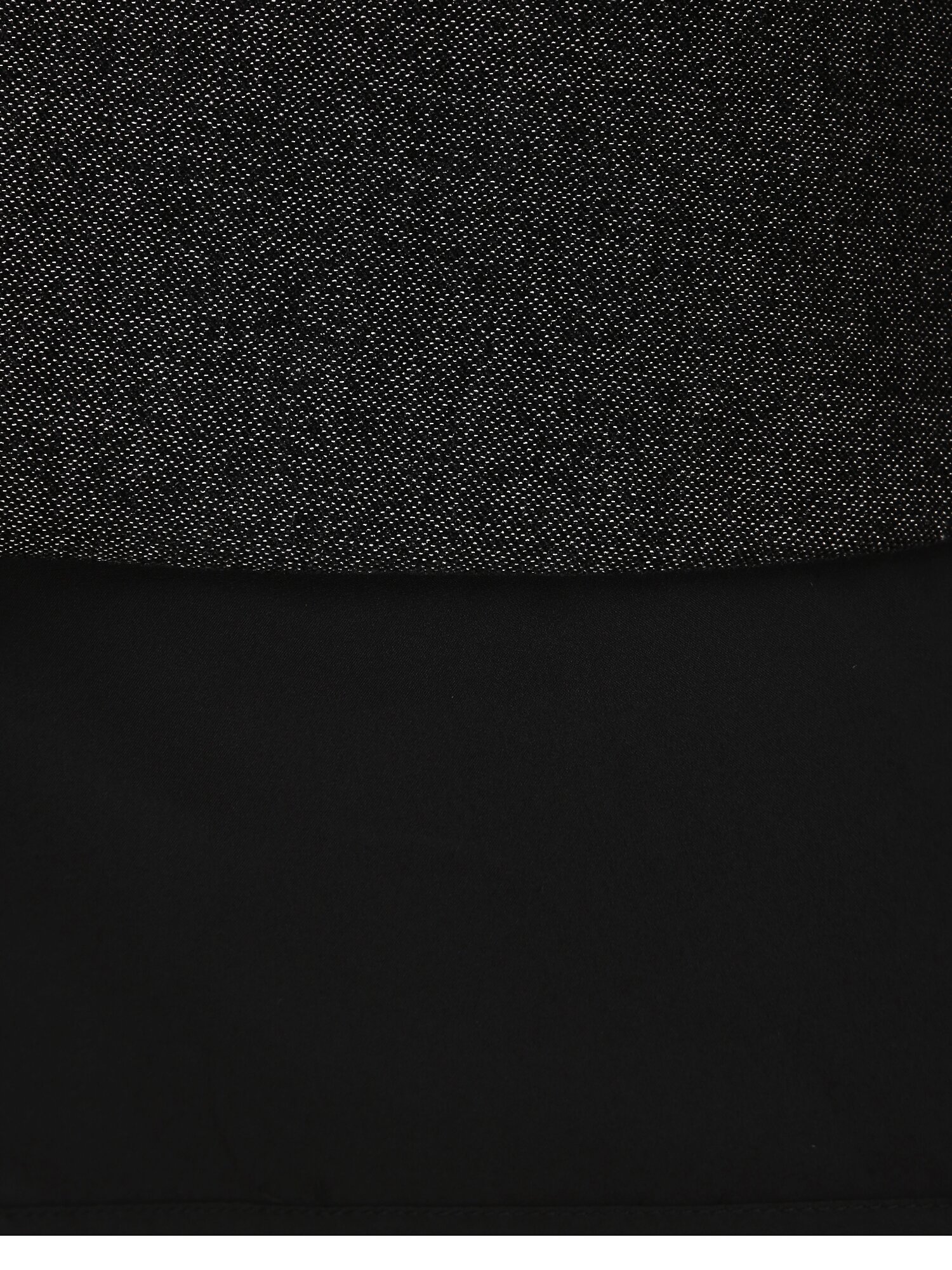 언밸런스 머메이드 롱 스커트 (MELANGE BLACK)