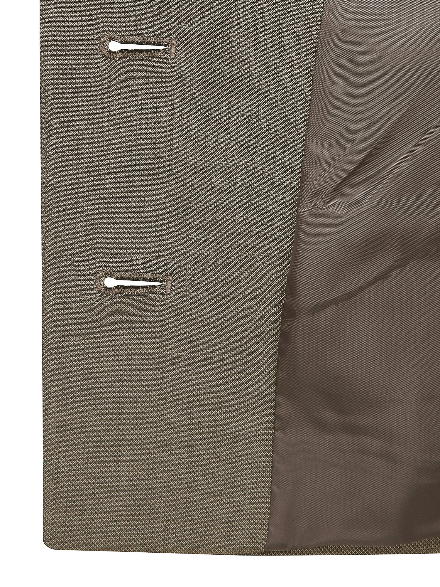 모던 테일러드 싱글 크롭 재킷 (BROWN)