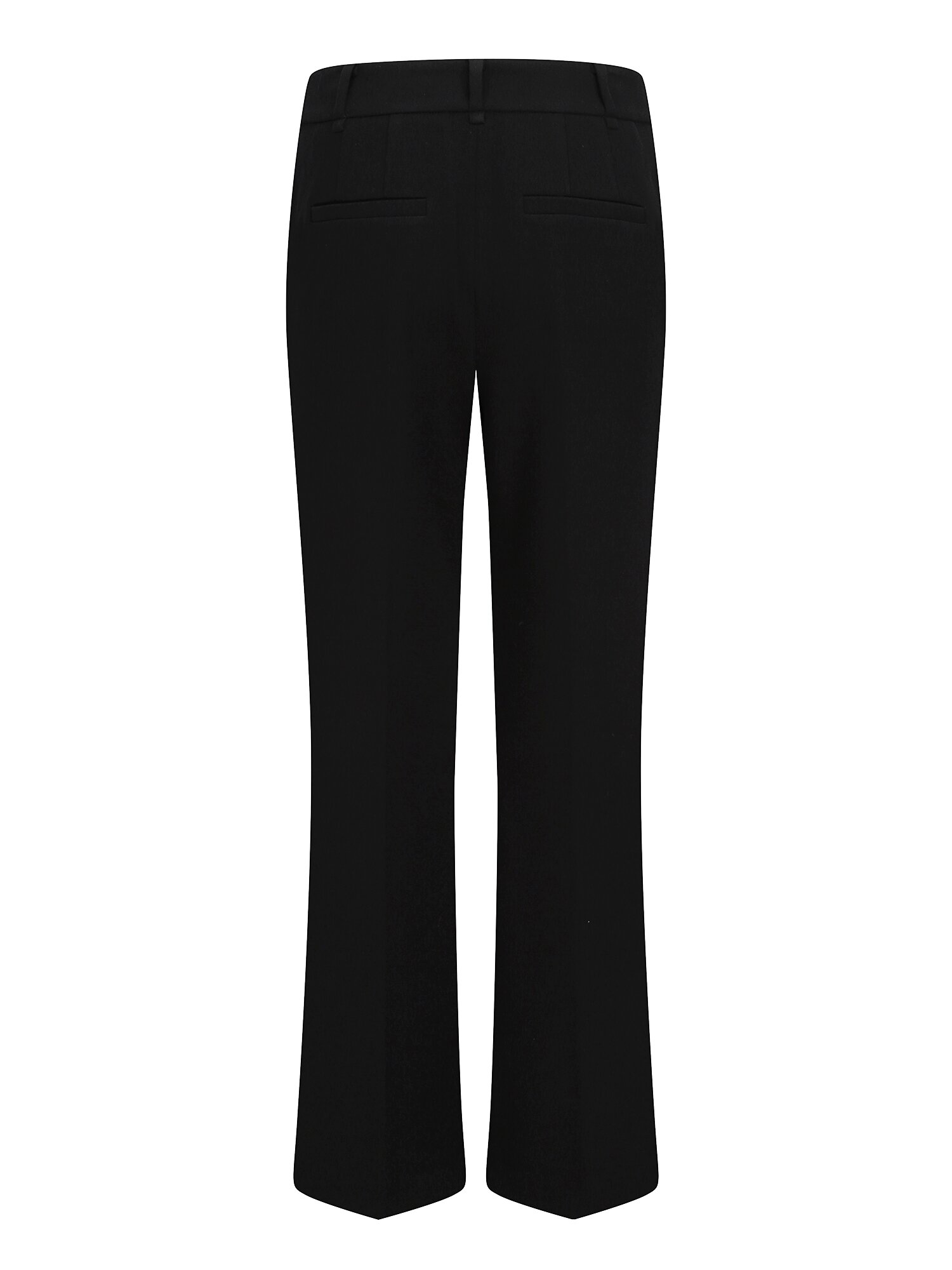 스판 메탈 장식 부츠컷 팬츠 (BLACK)