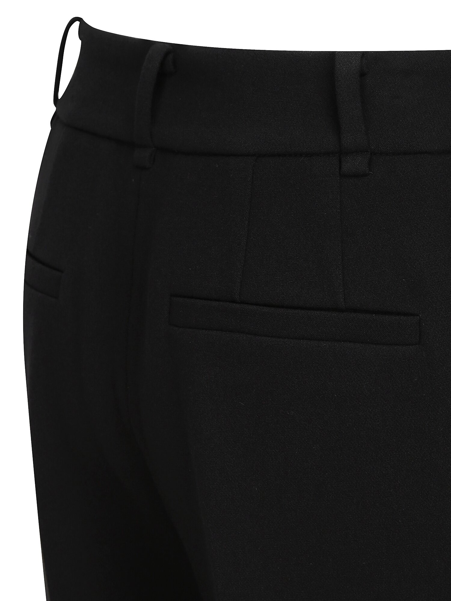 스판 메탈 장식 부츠컷 팬츠 (BLACK)