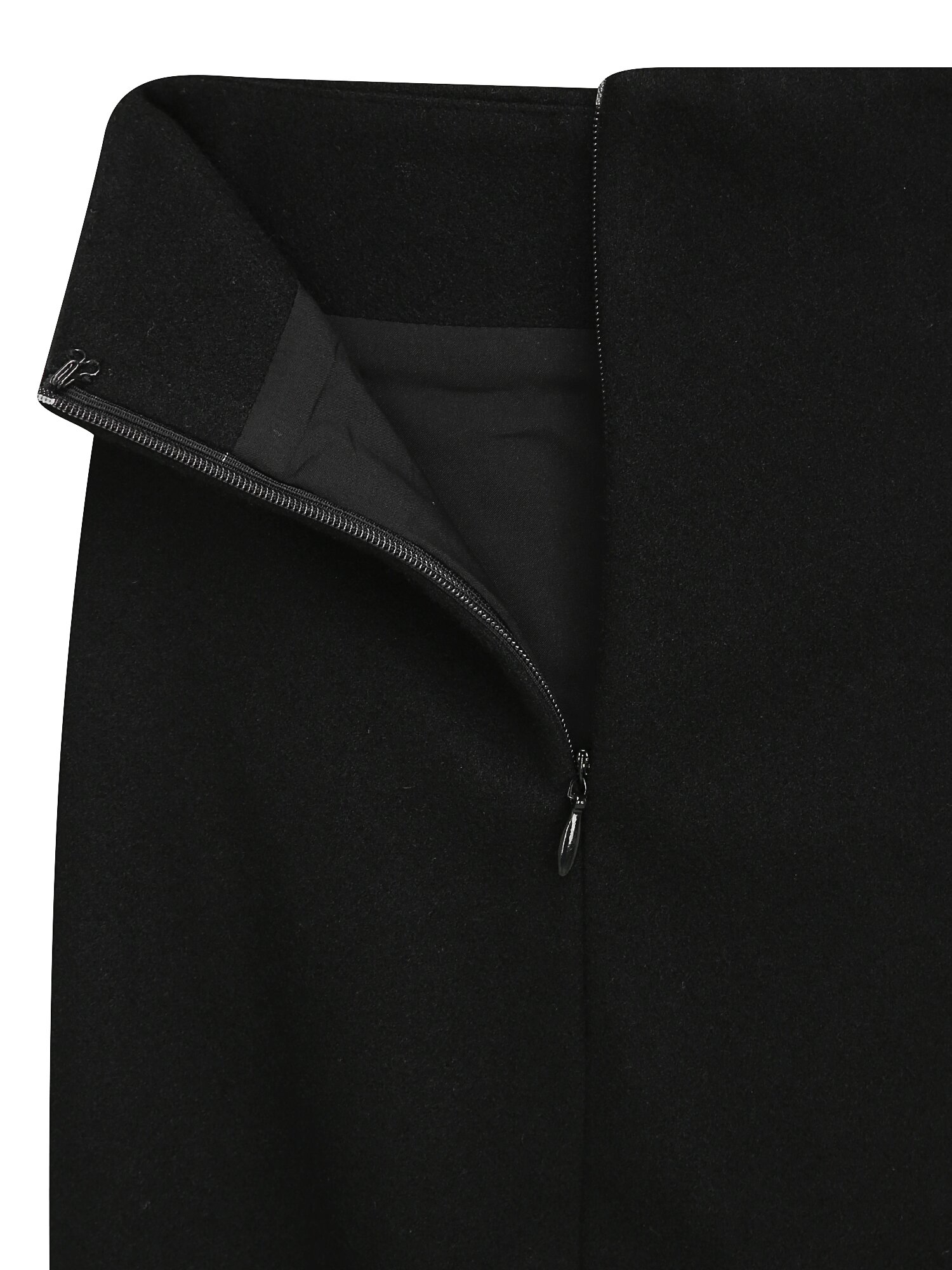 언밸런스 머메이드 롱 스커트 (BLACK)