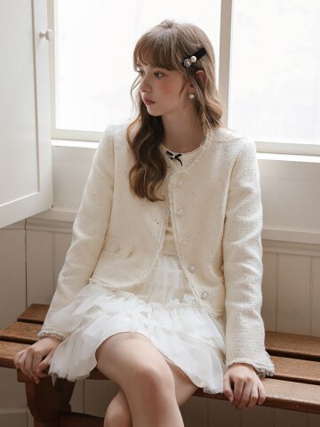 Cest_Point tweed jacket
