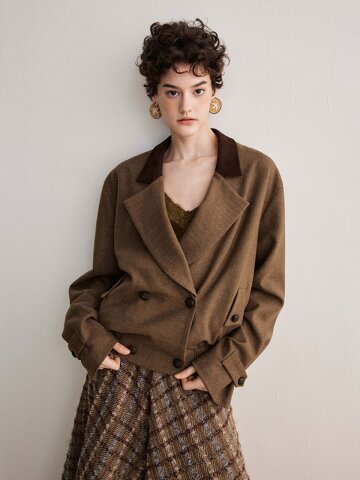YY_Double blocked jacket