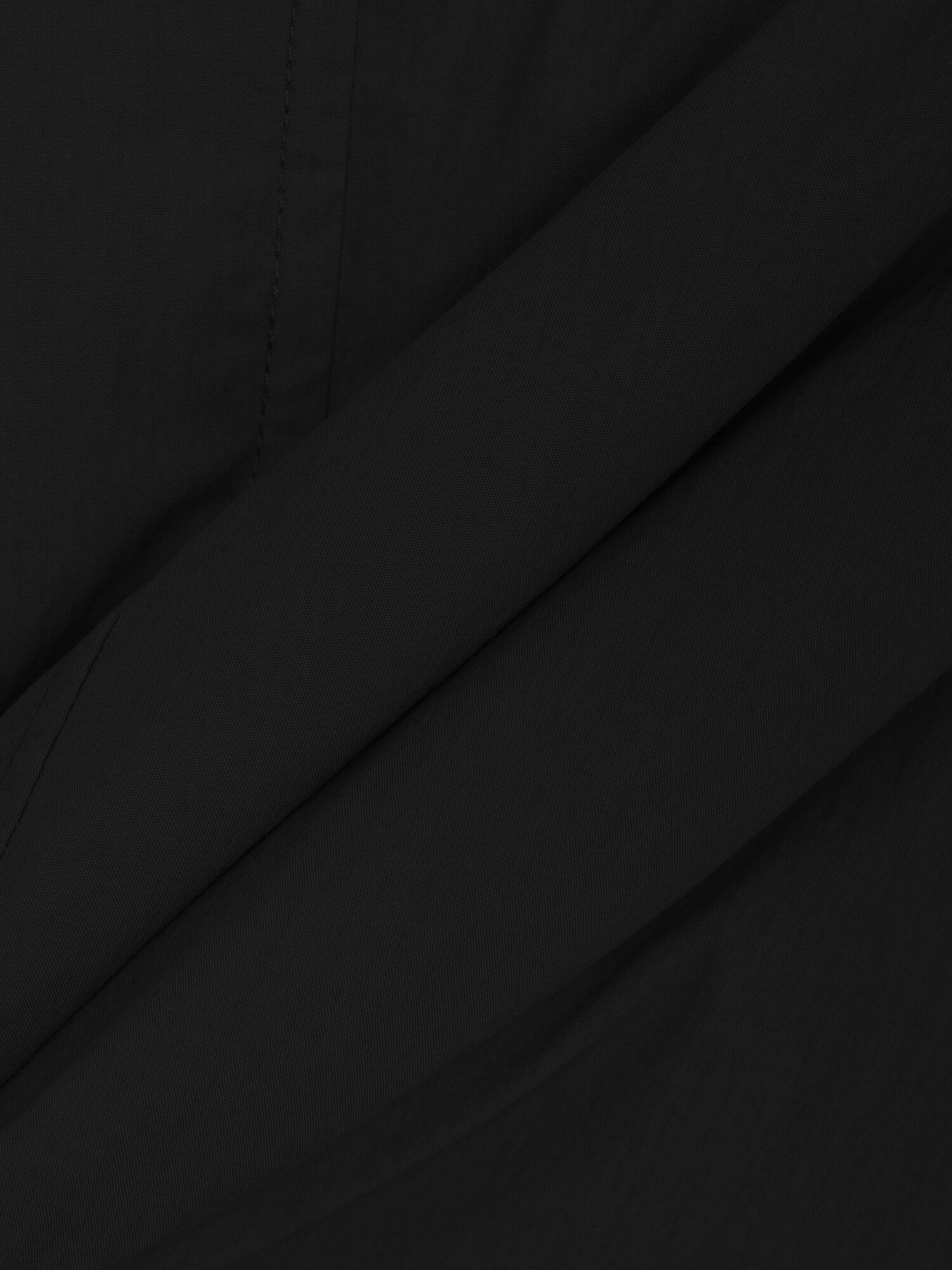 싱글 칼라 더블 버튼 덕 다운 점퍼 (BLACK)