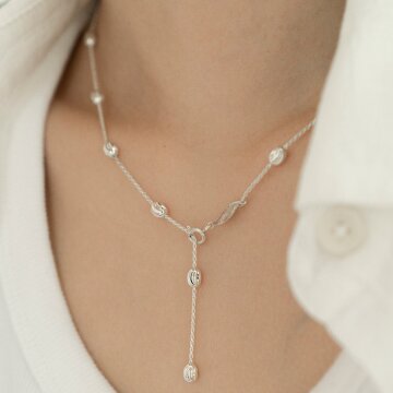 제이누이 페싯 볼 목걸이 silver