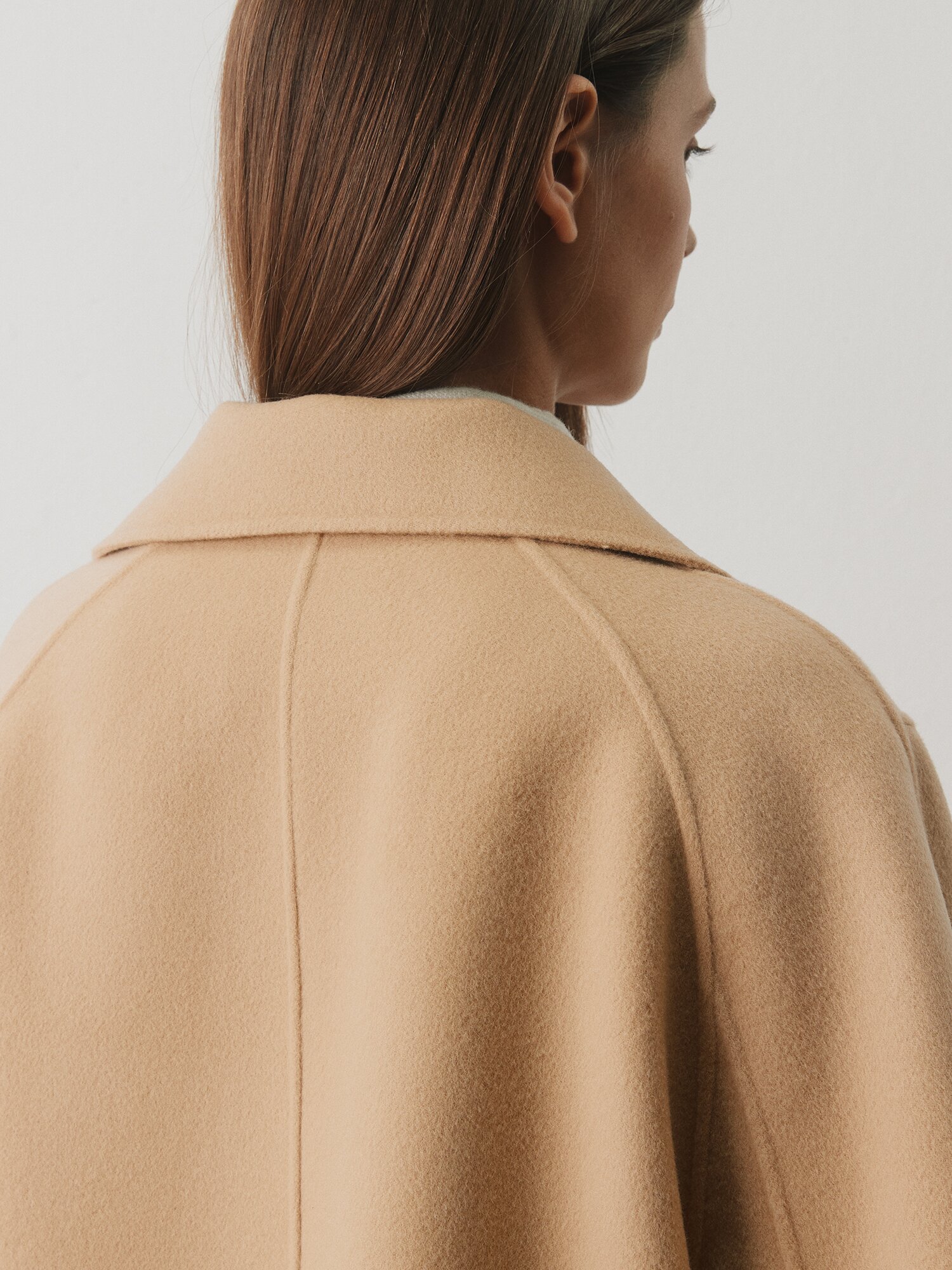 캐시미어 더블 핸드메이드 재킷 (BEIGE)