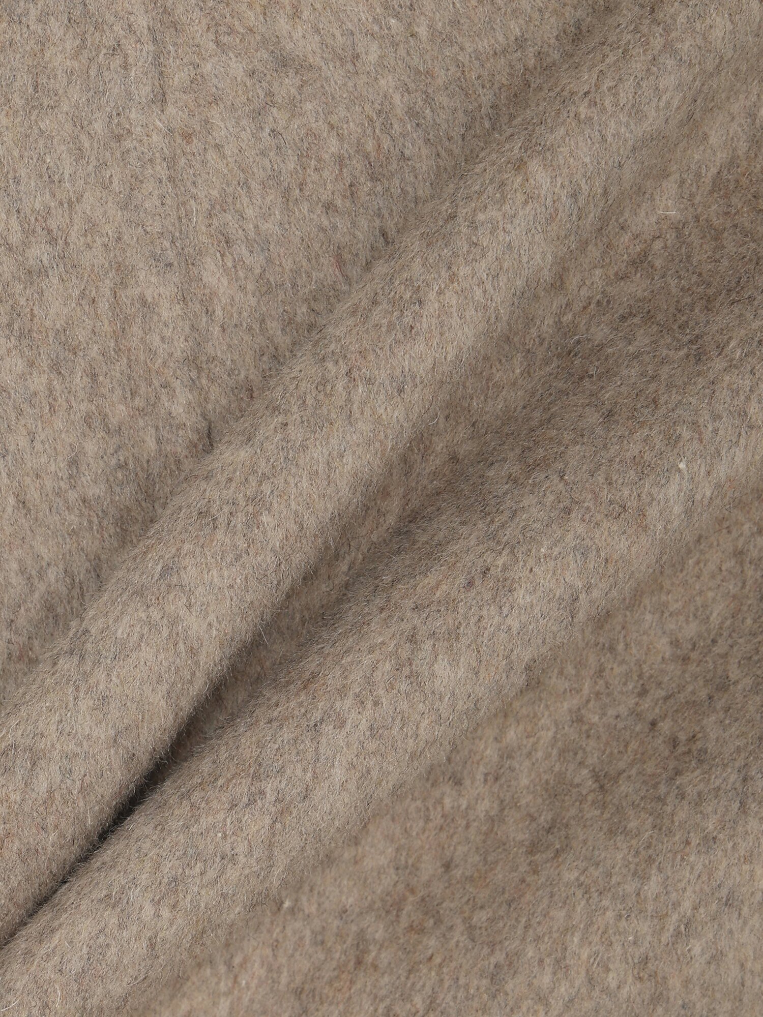 울 블렌드 벨티드 헨드메이드 코트 (MELANGE BEIGE)