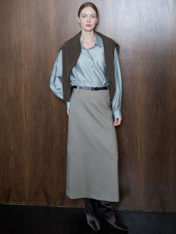 Column Skirt_Beige


