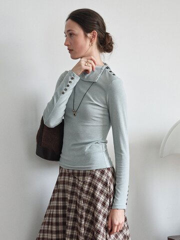 SR_Side open collar top
