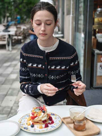 SR_Lamb island knit cardigan