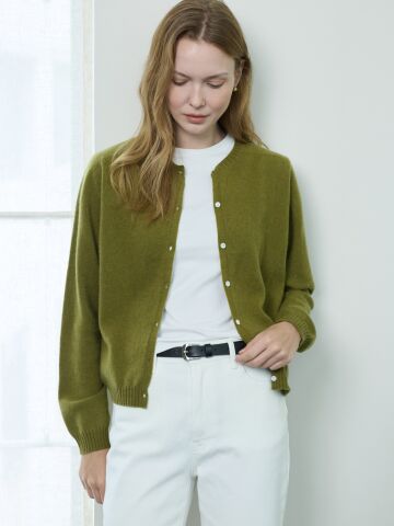Mild Cardigan_Olive






