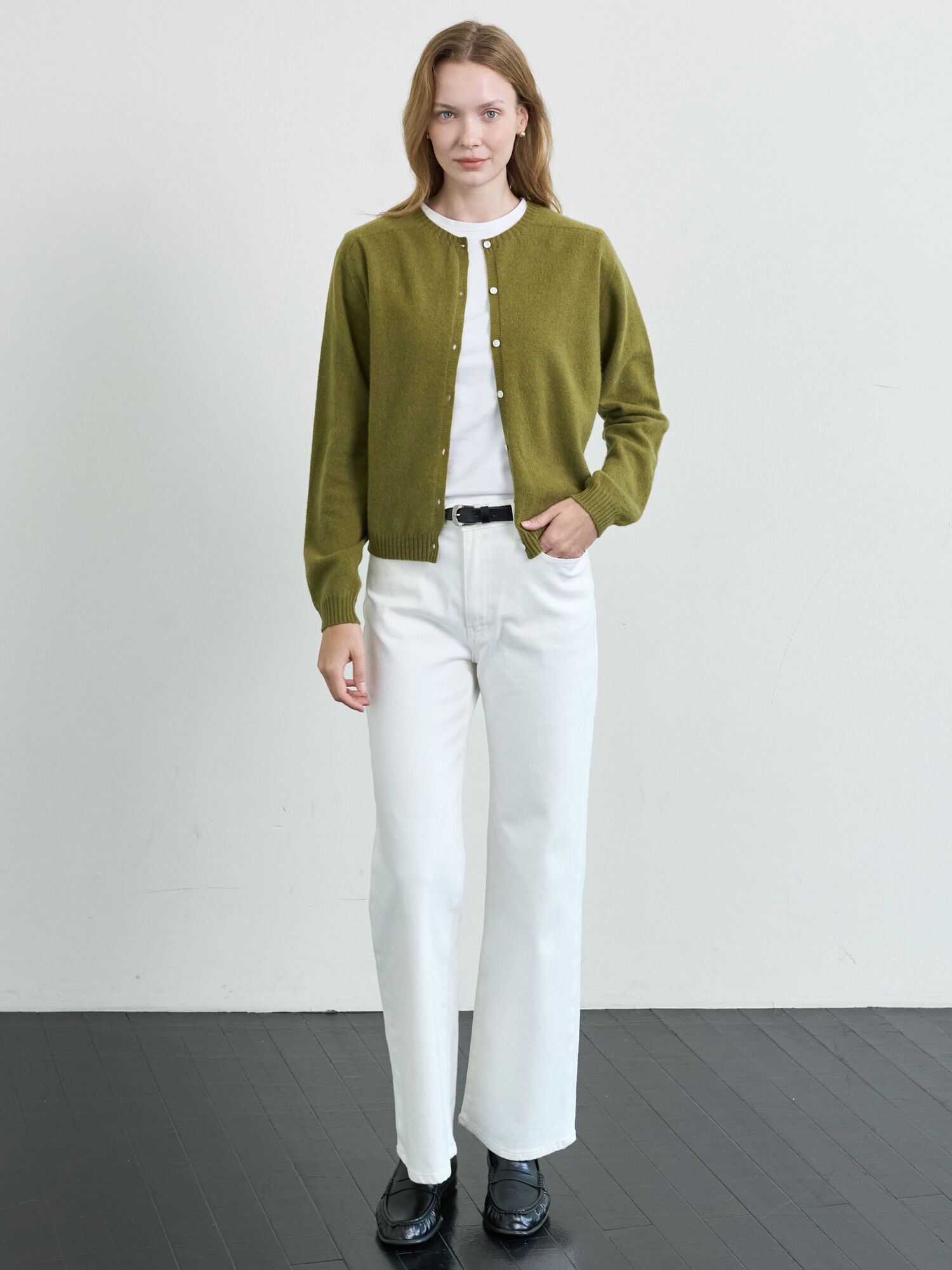 Mild Cardigan_Olive