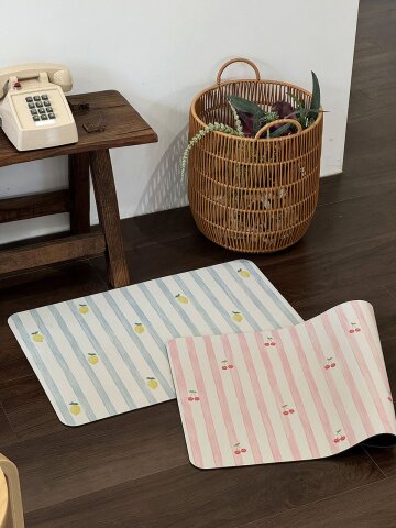 피크닉 과일 규조토발매트