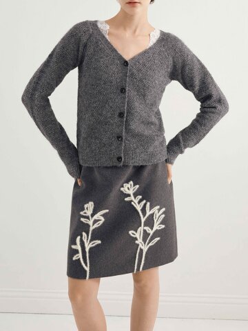 YY_Tulip bodycon skirt