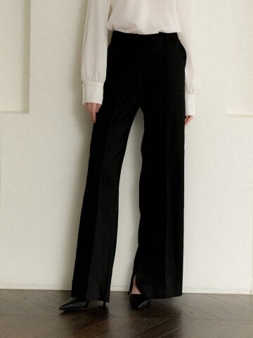 Signature Wide Slacks / Black(2color).