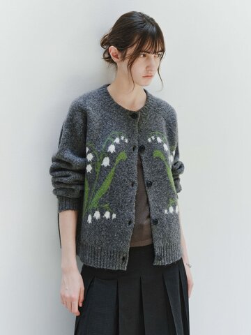TG_Vintage floral cardigan_2color