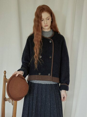 PM_Contrast trim jacket