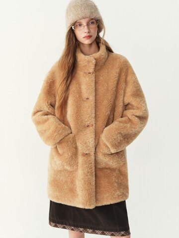 WD_Shearling half coat_3color