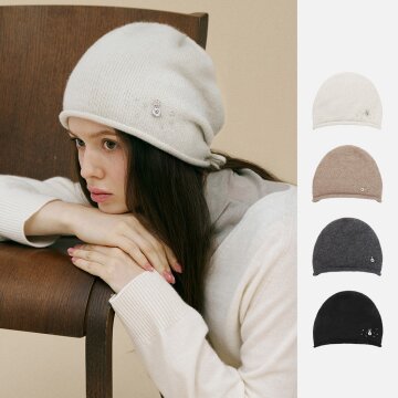 글리터 루즈핏 스트링 비니 트루아 (4 colors)