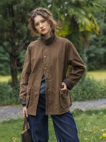 DA_Twill bone pocket jacket