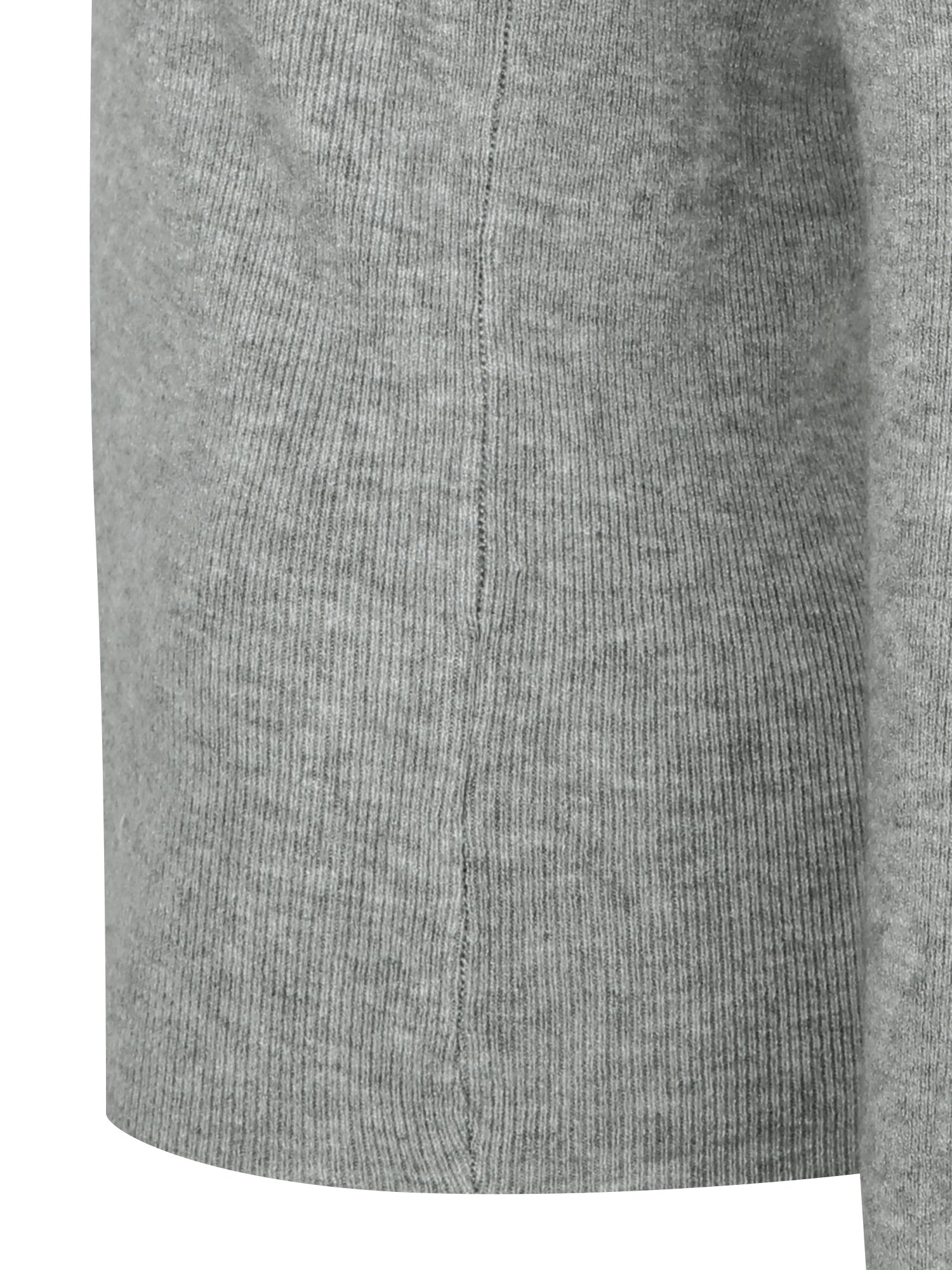하프 버튼 반하이넥 슬림핏 니트 (GREY)
