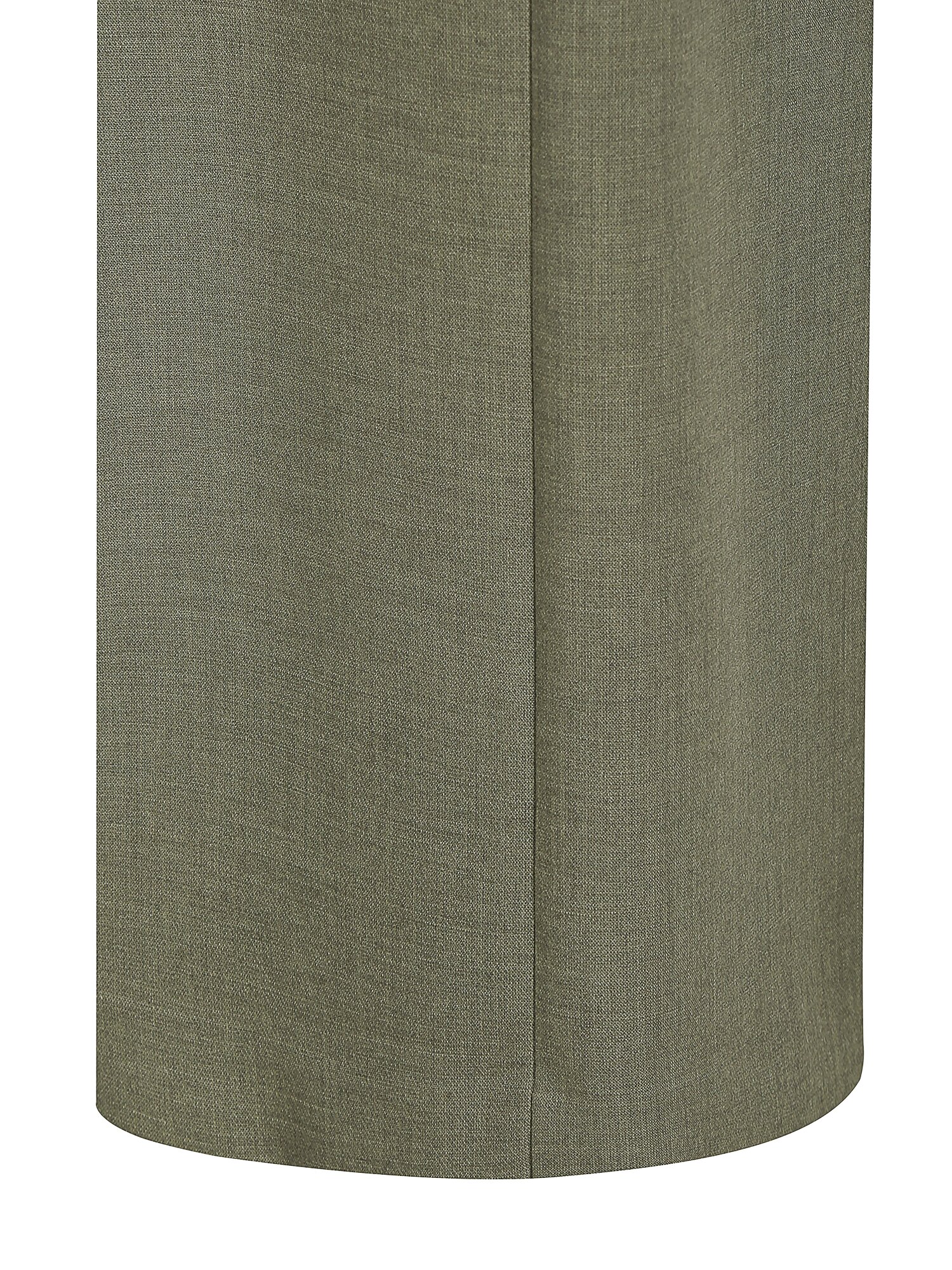 노턱 스트레이트 와이드 팬츠 (LIGHT KHAKI)