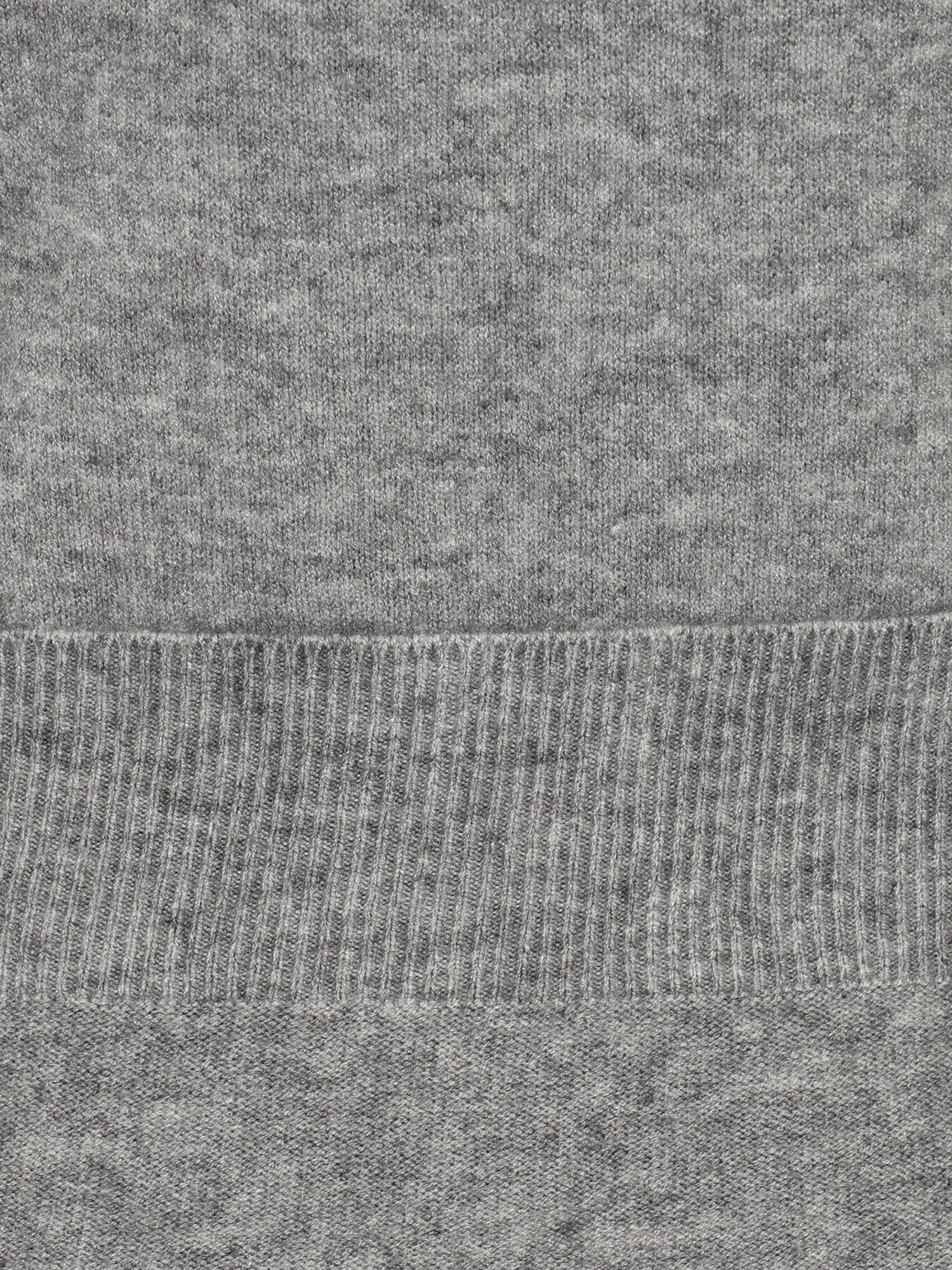 멜란지 브이넥 풀오버 니트 (GREY)