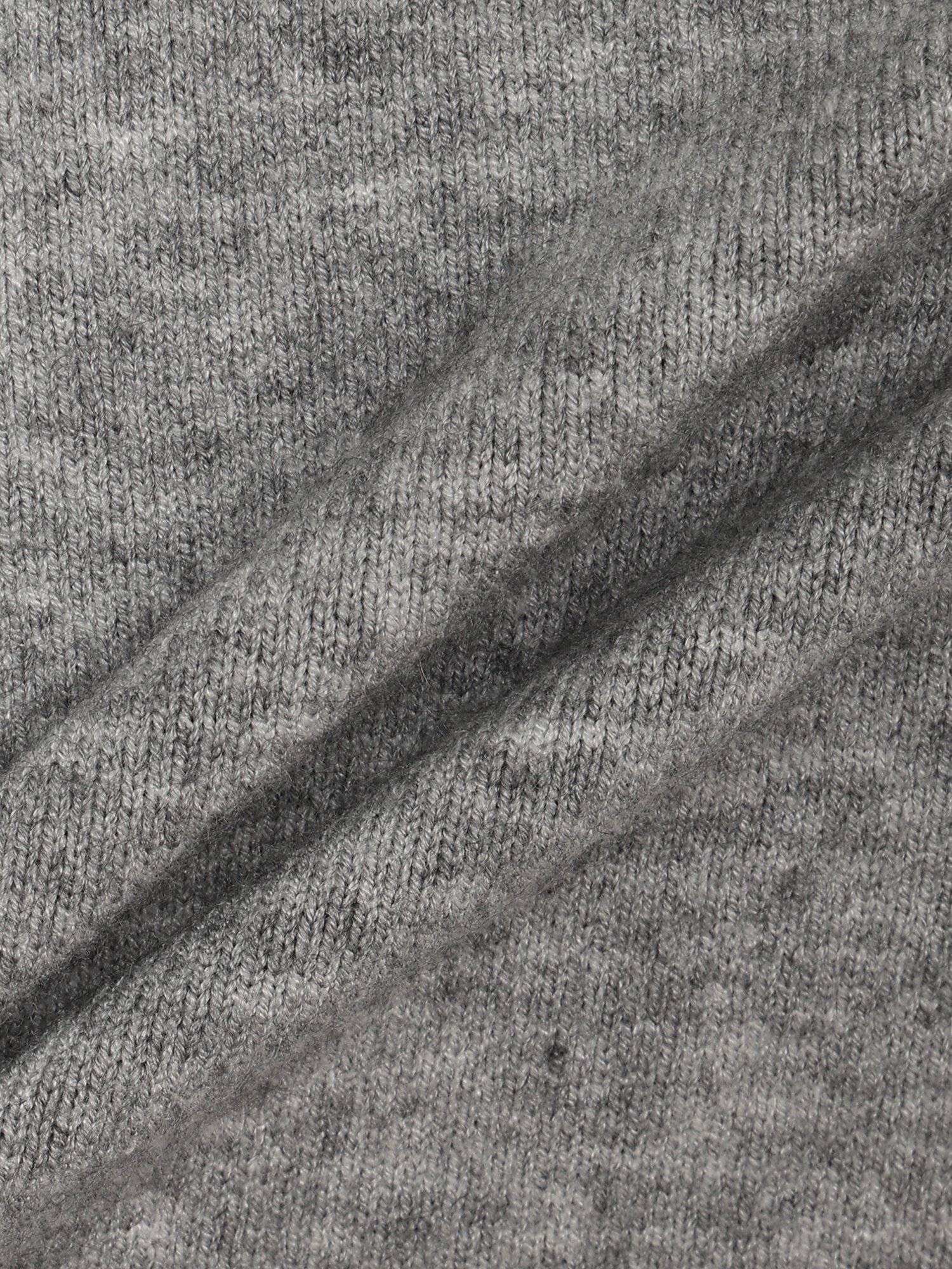 멜란지 브이넥 풀오버 니트 (GREY)